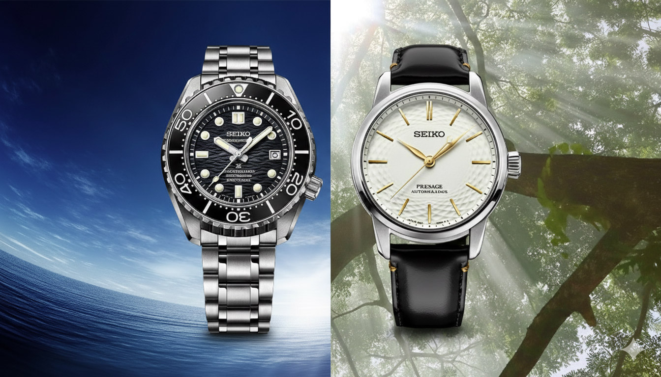 Seiko presage & Seiko Prospex 2026